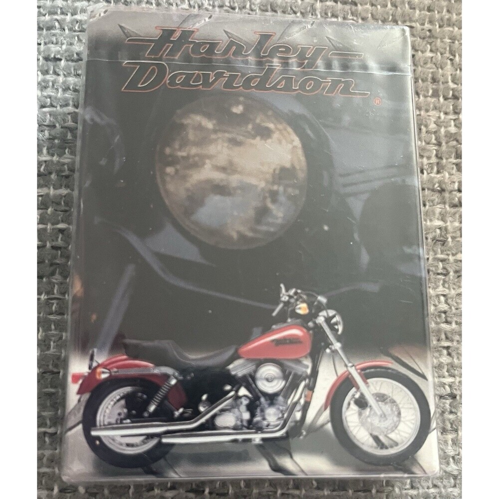 Harley-Davidson Motorcycle Playing Cards Front & Back Pic of Each Card in Deck